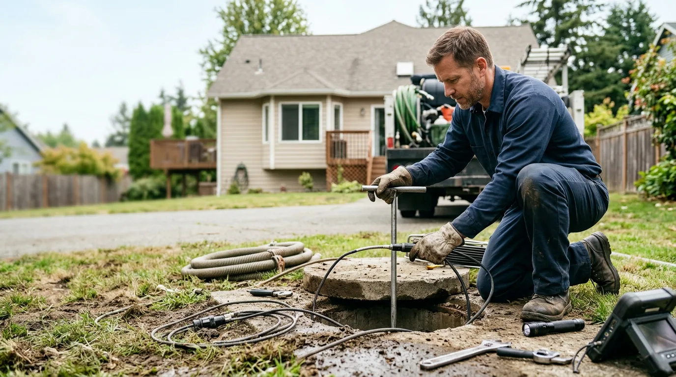 Septic Tank Pumping in Rosburg, WA